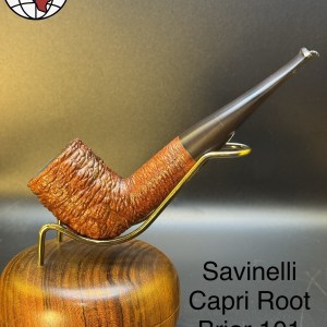 Vintage Savinelli Capri Root Briar 101 Billiard Tobacco Pipe