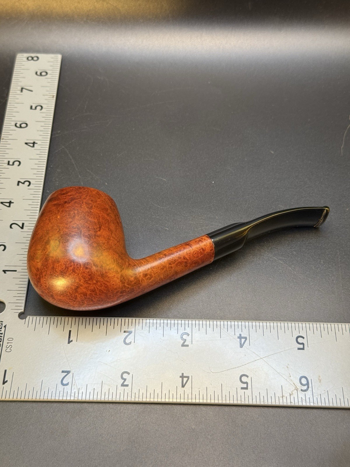Vintage Barontini Amaretto Bent Brandy Tobacco Pipe - Image 5
