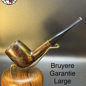 Vintage Bruyere Garantie Large French Billiard Tobacco Pipe