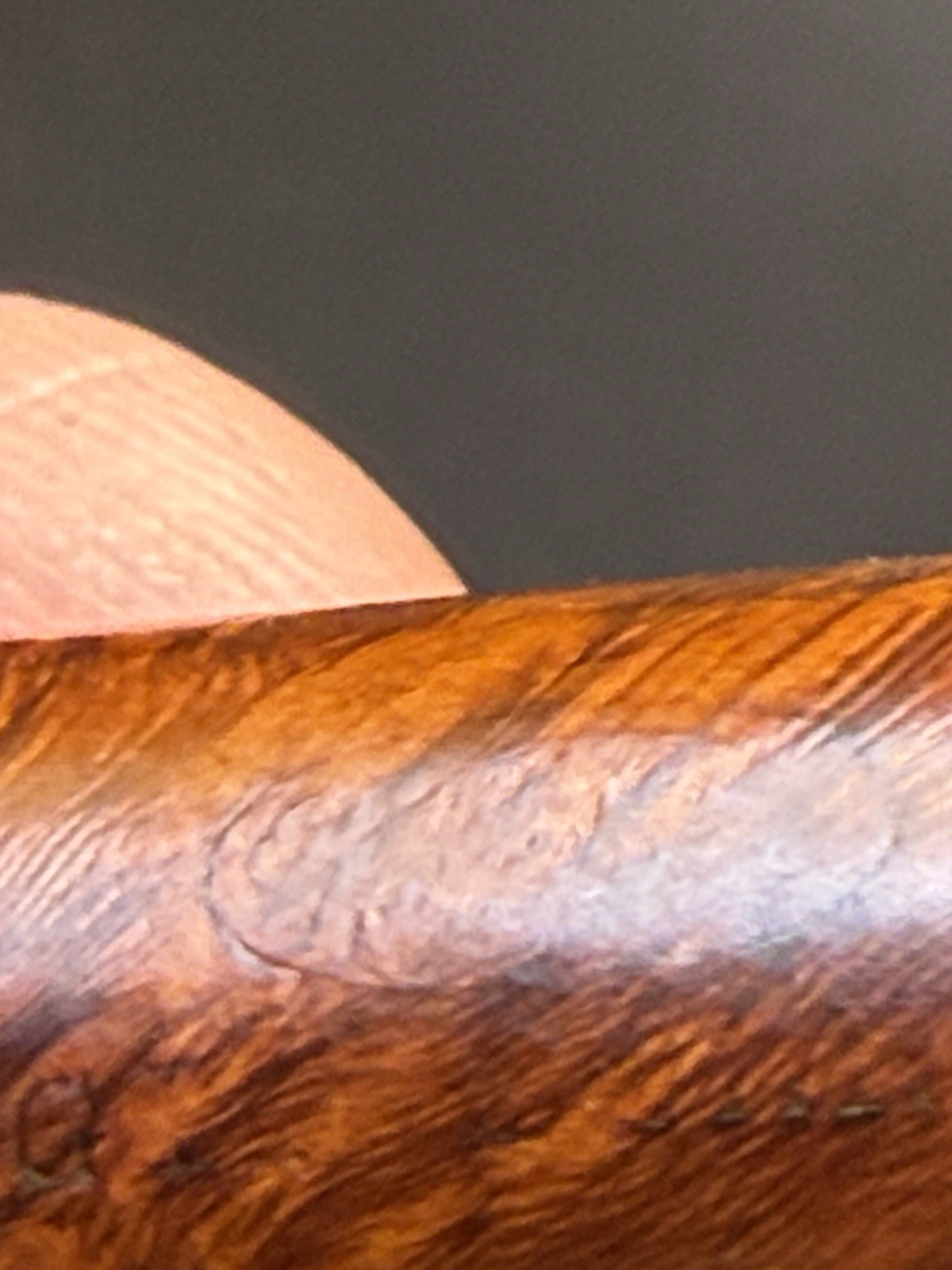 Vintage Weber Quarter Bent Poker Tobacco Pipe - Image 4