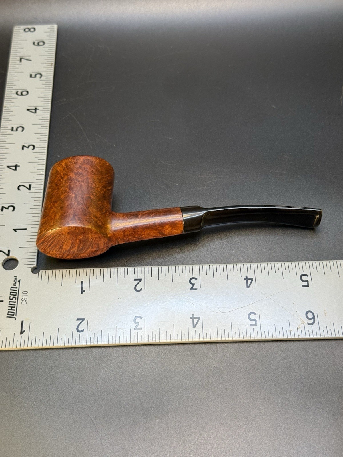 Vintage Weber Quarter Bent Poker Tobacco Pipe - Image 6