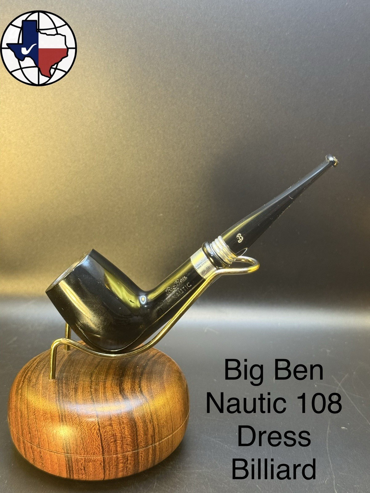 Vintage Big Ben Nautic 108 Dress Billiard Tobacco Pipe