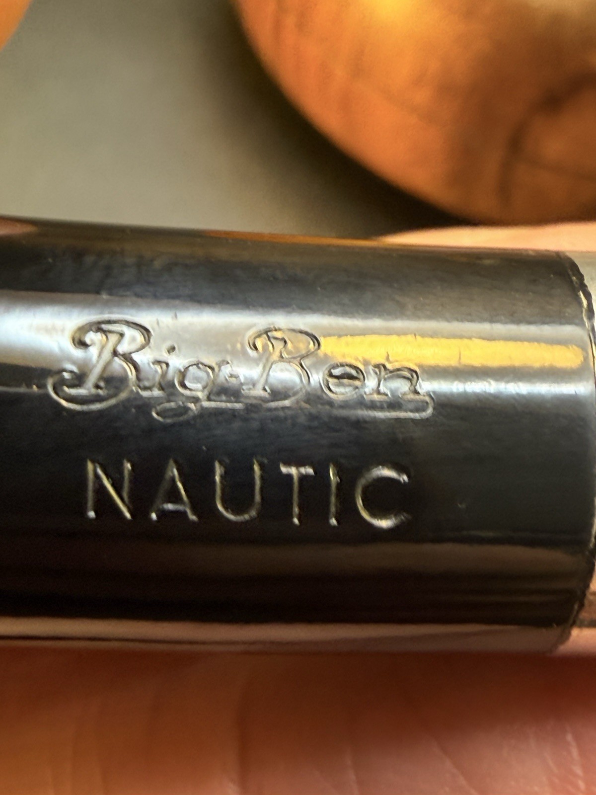 Vintage Big Ben Nautic 108 Dress Billiard Tobacco Pipe - Image 6