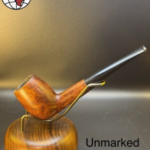 Unmarked Smooth Billiard Tobacco Pipe