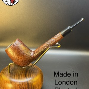 Made In London Blasted Lumberman Tobacco Pipe