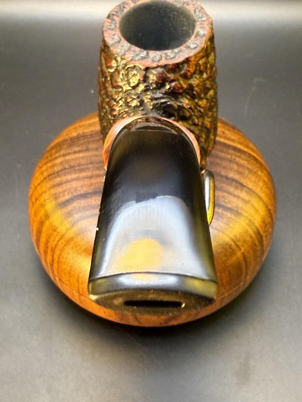 Unmarked Bent Freehand Tobacco Pipe - Image 4