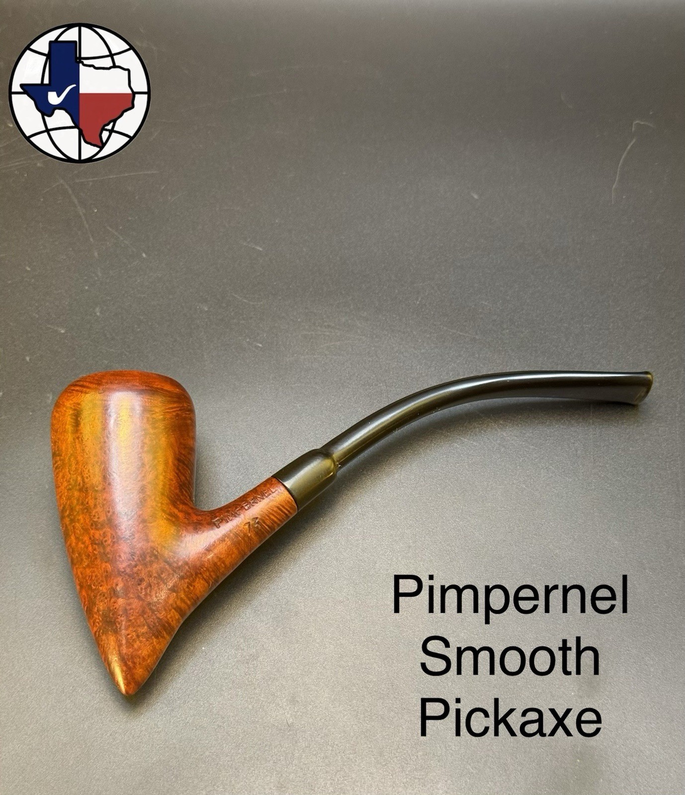Vintage Pimpernel Smooth Pickaxe Tobacco Pipe