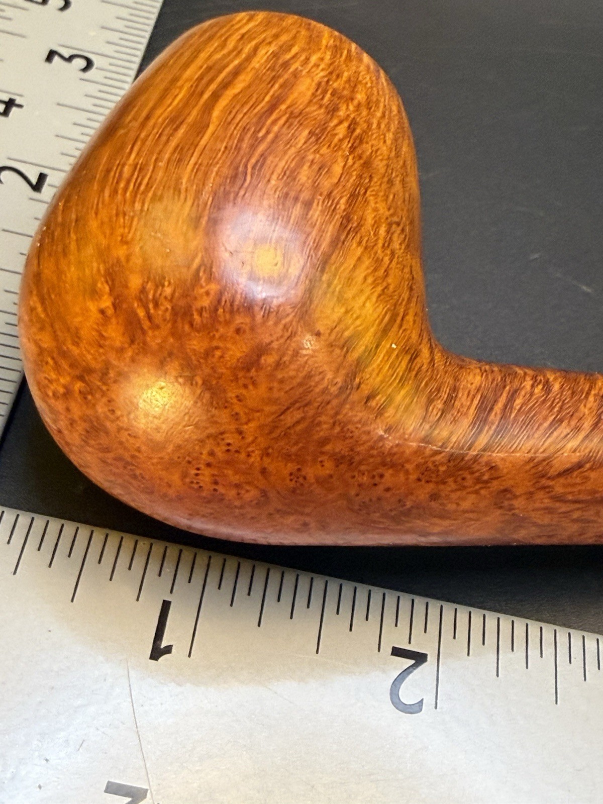 Vintage Savinelli Autograph Straight Grain Grade 6 Bent Billiard Tobacco Pipe - Image 6