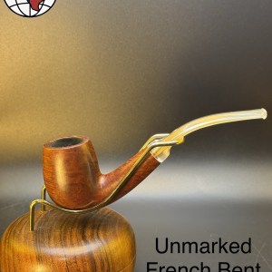 Unmarked French Bent Billiard Tobacco Pipe