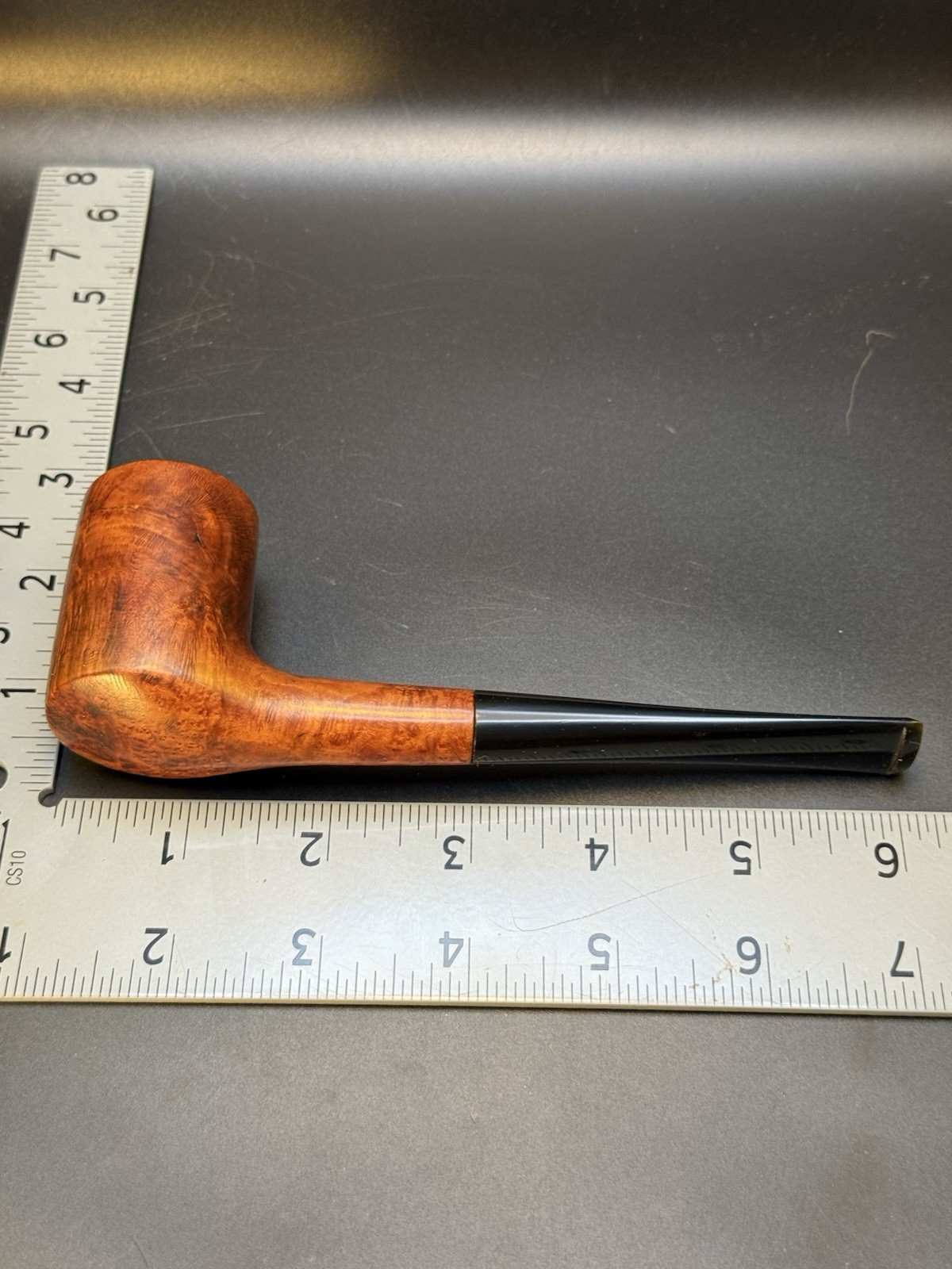 Unmarked Straight Stacked Billiard Tobacco Pipe - Image 5