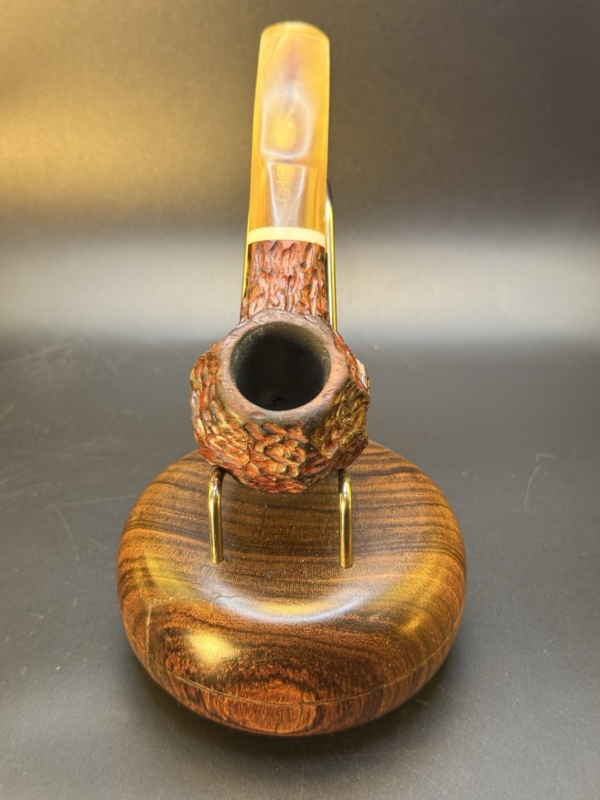 Unmarked Italian Gnarly Apple Tobacco Pipe - Image 2