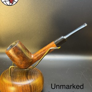 Unmarked Saddle Stem Billiard Tobacco Pipe