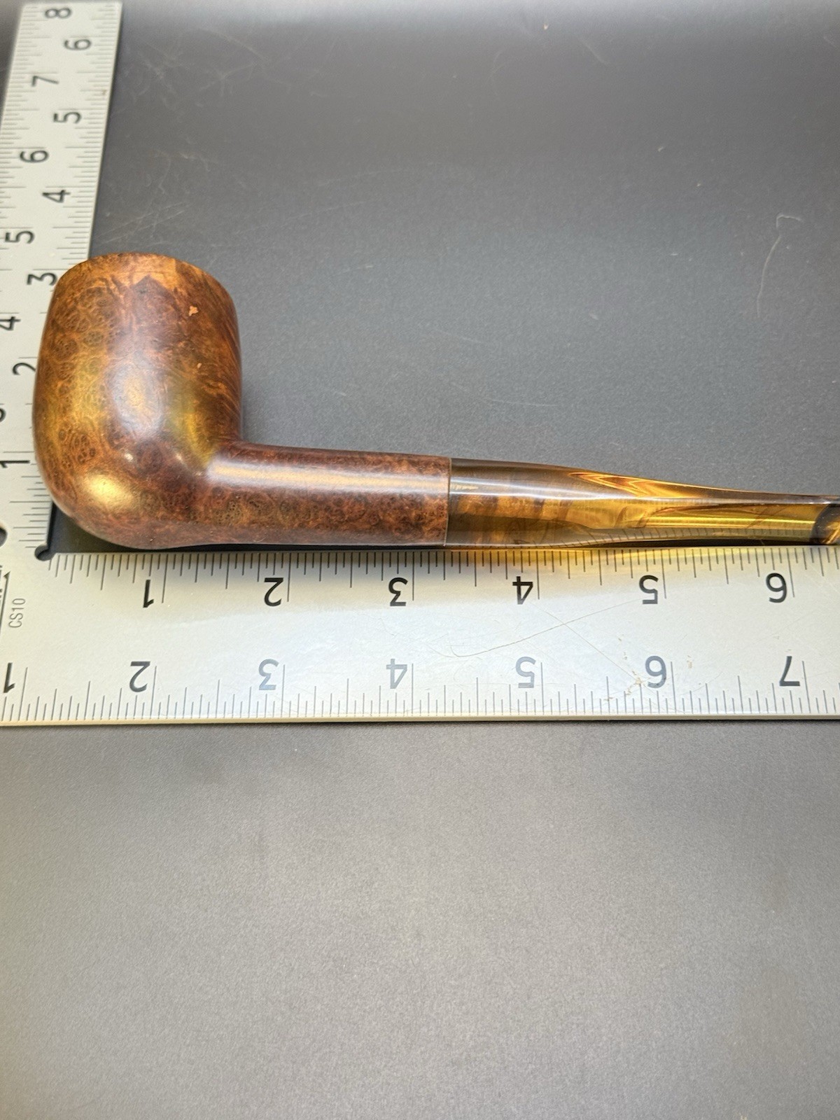 Unmarked (Probably Lasen) Smooth Billiard Tobacco Pipe - Image 5