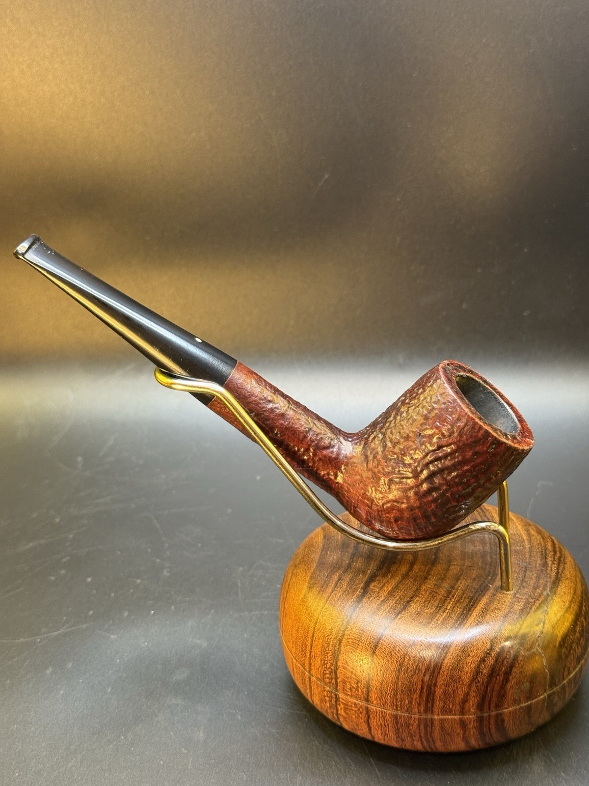 Vintage 1975 Dunhill Red Bark Group 5 Billiard Tobacco Pipe - Image 3