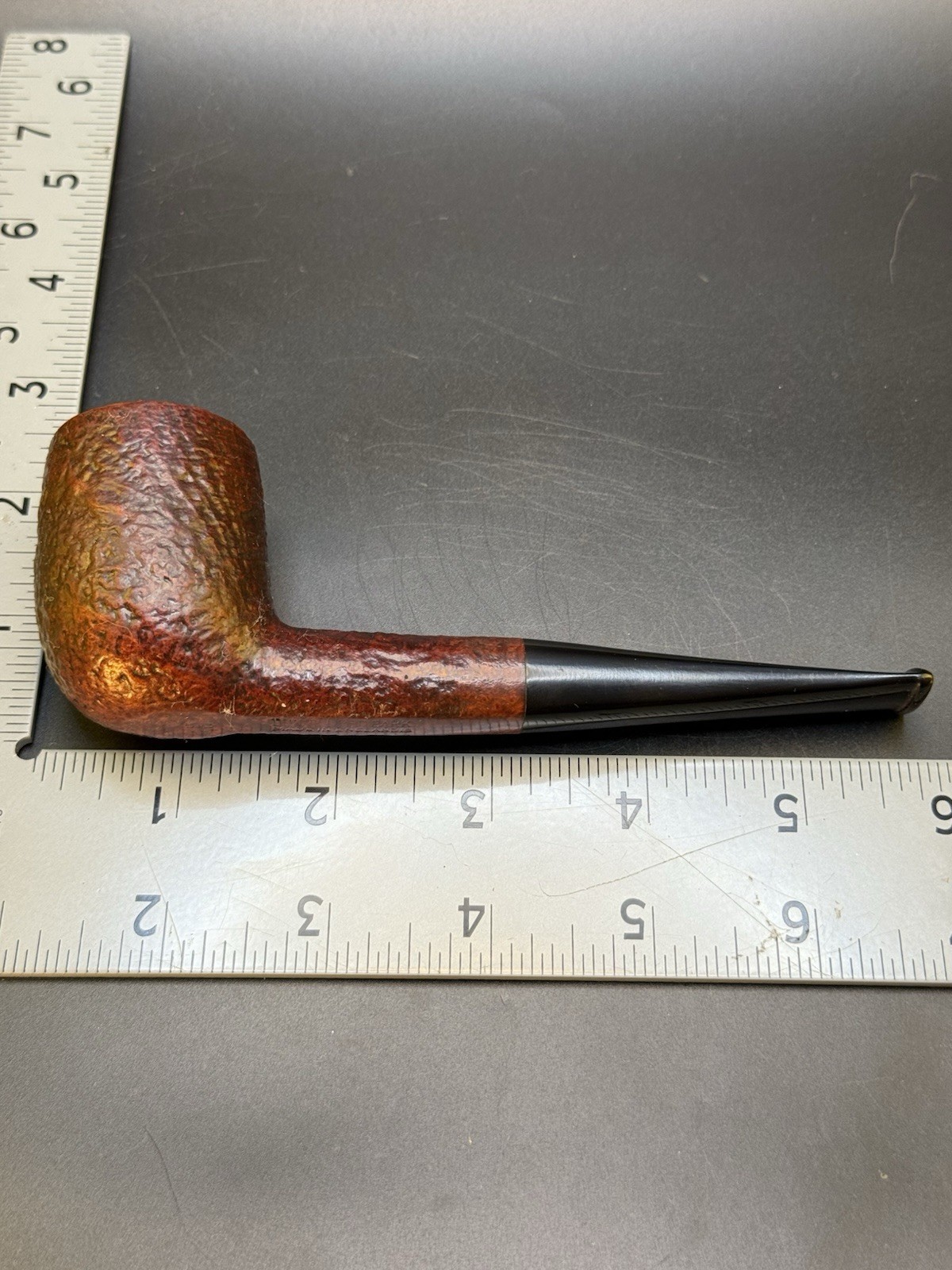 Vintage 1975 Dunhill Red Bark Group 5 Billiard Tobacco Pipe - Image 5