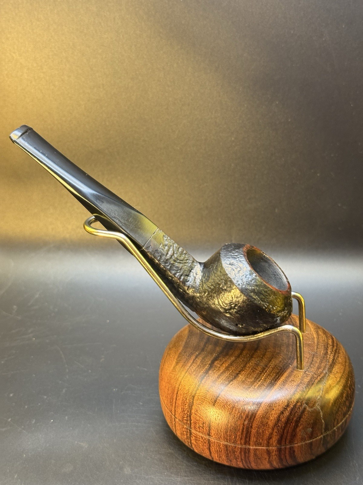 Vintage Hialeah Algerian Briar Bulldog Tobacco Pipe - Image 3