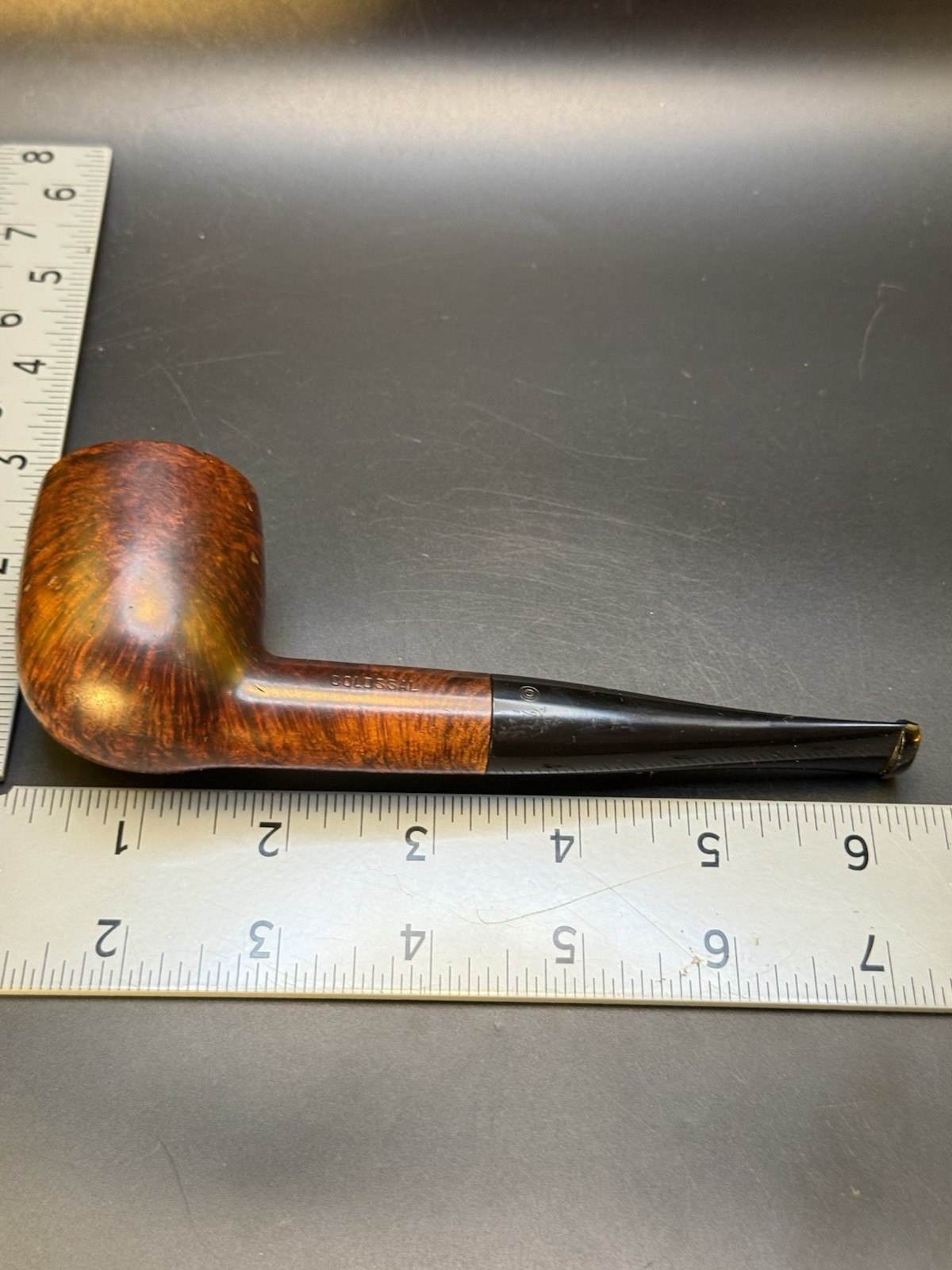 Vintage Colossal Smooth Pot Tobacco Pipe - Image 5