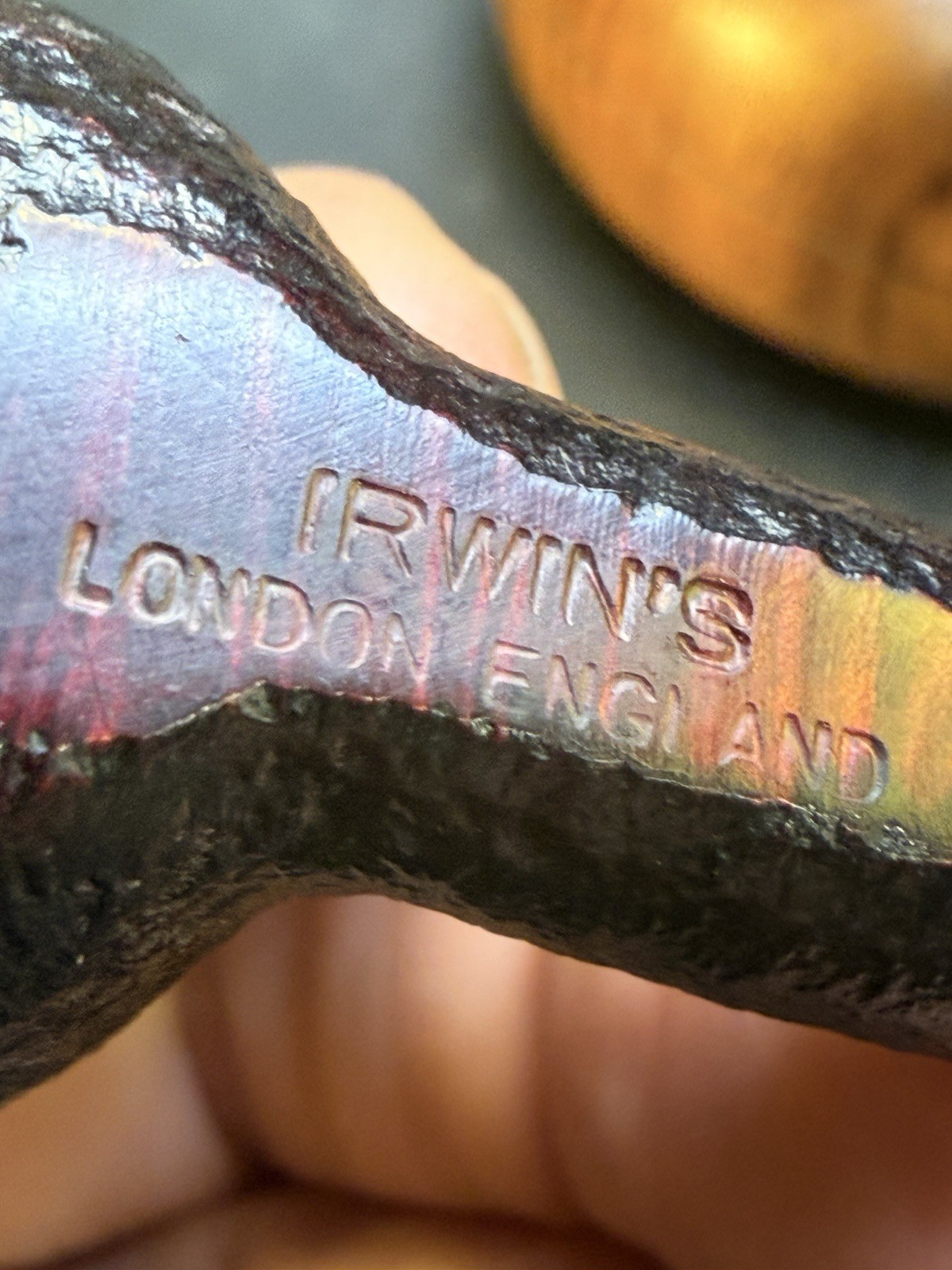 Vintage Irwin’s 4541 Long Billiard Tobacco Pipe - Image 6
