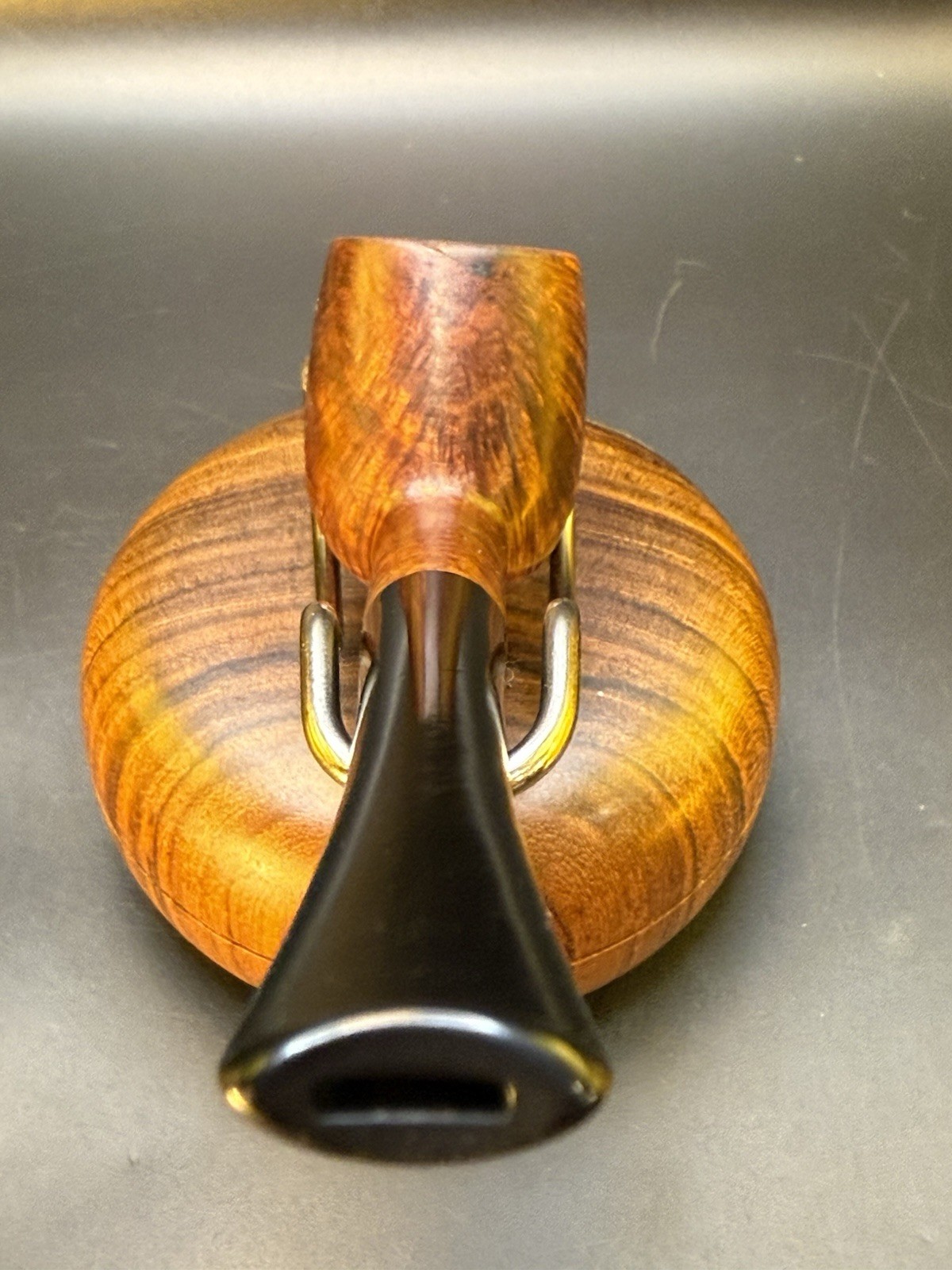 RARE C. 1950s English-Made Peterson K Briar Shape 15 Long Billiard Tobacco Pipe - Image 4