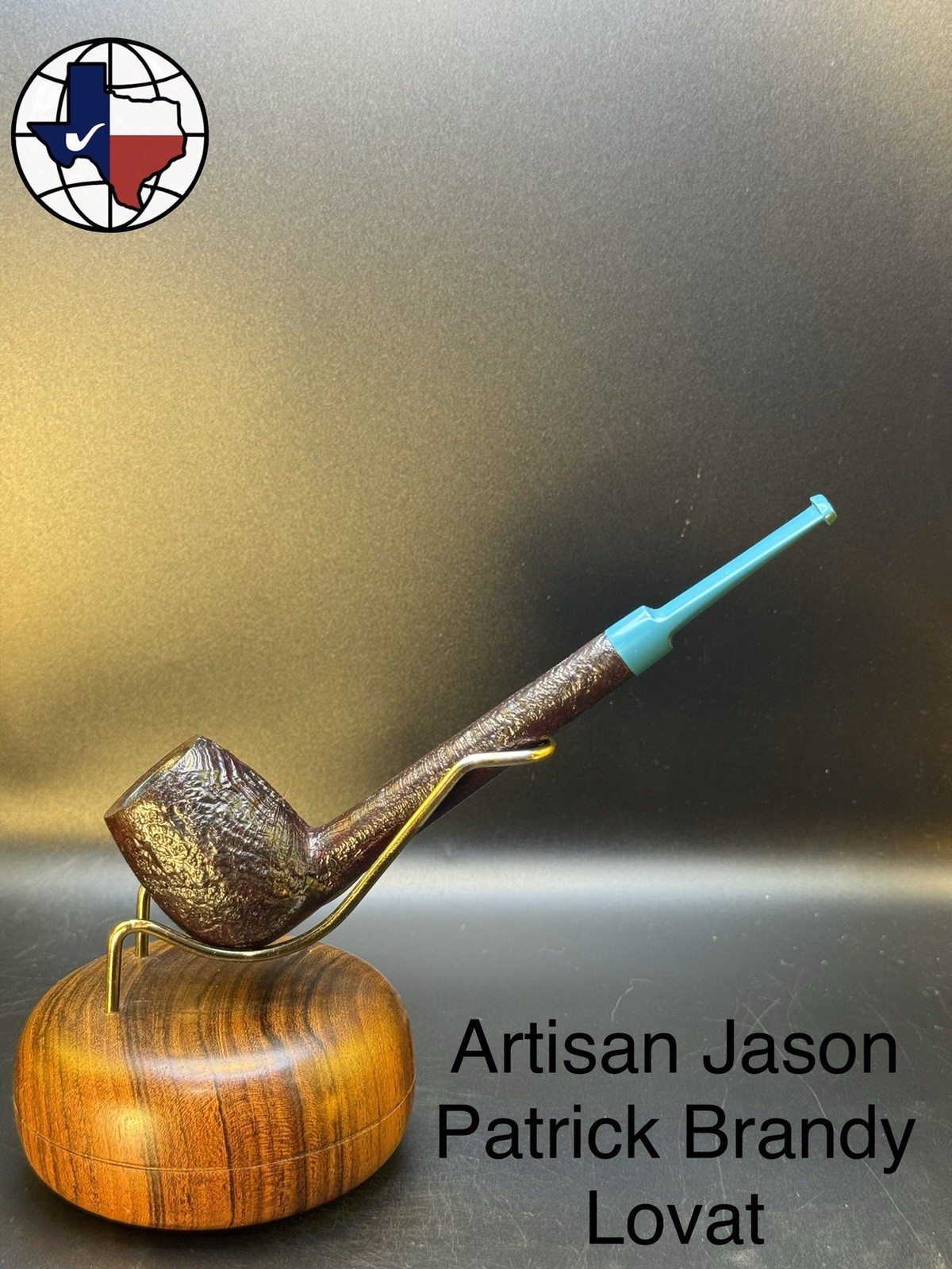 Artisan Jason Patrick Brandy Lovat Tobacco Pipe