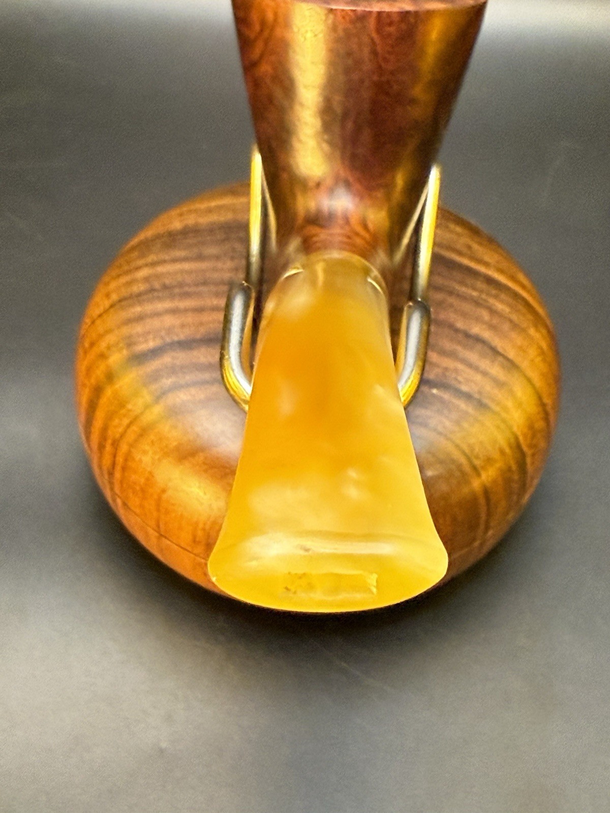 Vintage Cellini Primo Polidori Freehand Sitter Tobacco Pipe - Image 4