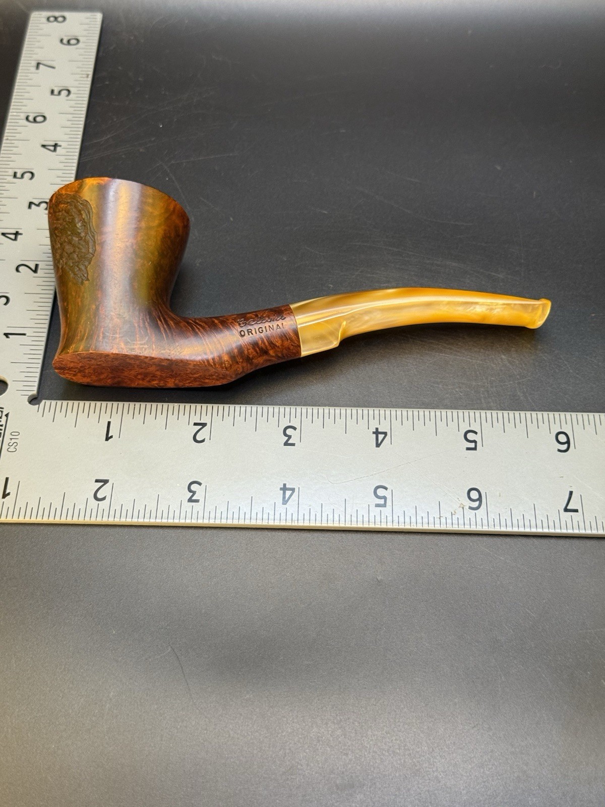 Vintage Cellini Primo Polidori Freehand Sitter Tobacco Pipe - Image 5