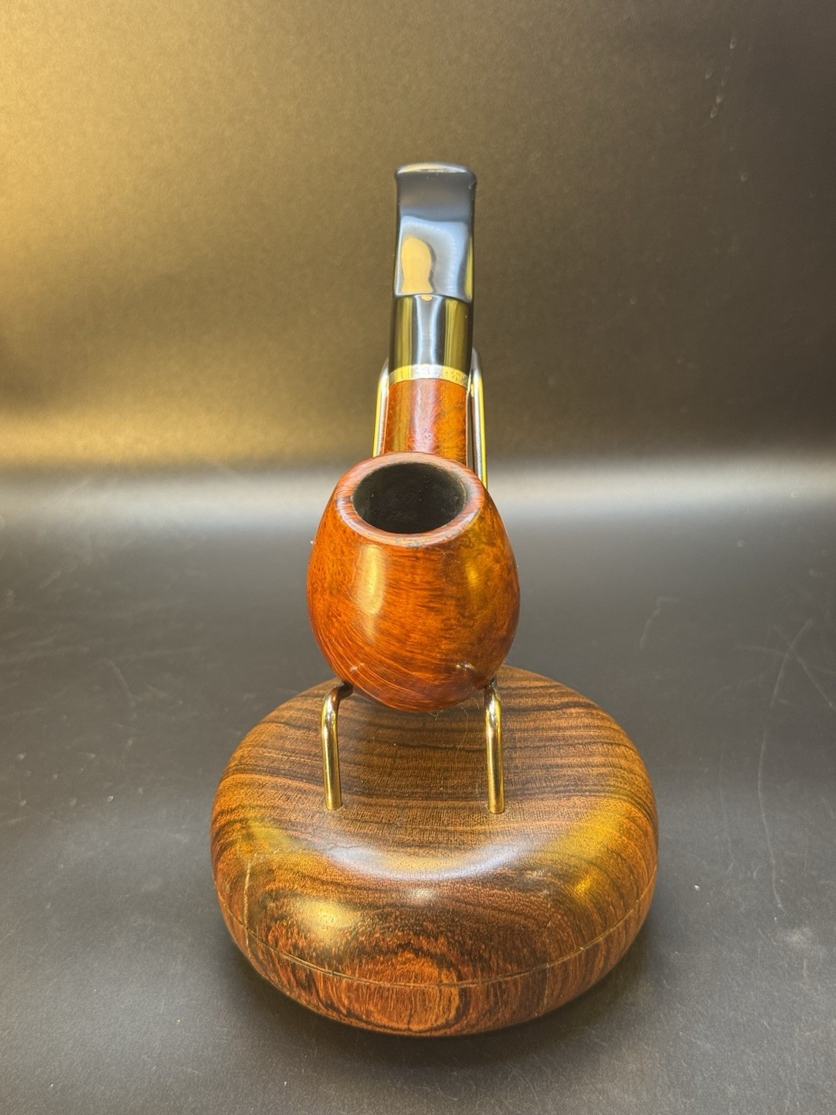 Vintage Aldo Morelli 9mm Bent Egg Tobacco Pipe - Image 2