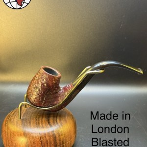 Made In London Blasted Billiard Tobacco Pipe