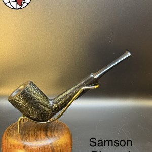Vintage Samson Blasted Dublin Tobacco Pipe